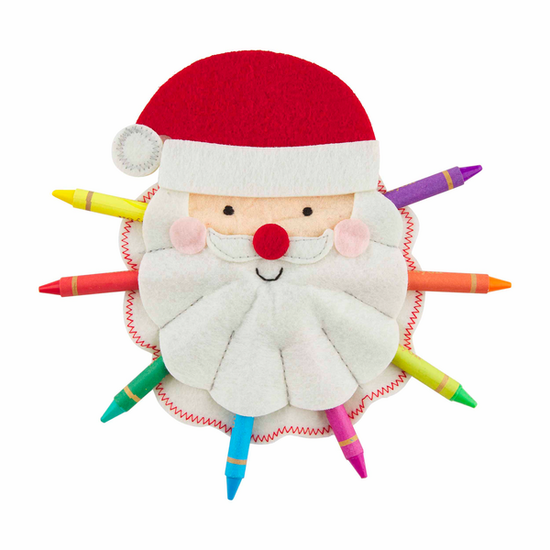 Santa Crayon Holder