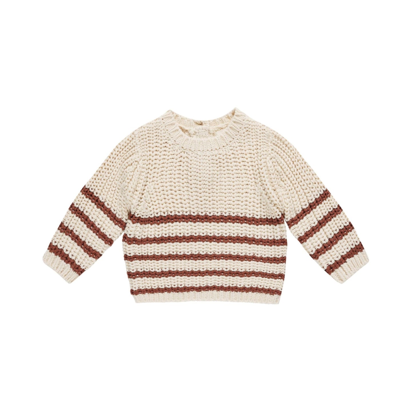 Rex Sweater - Cranberry Stripe