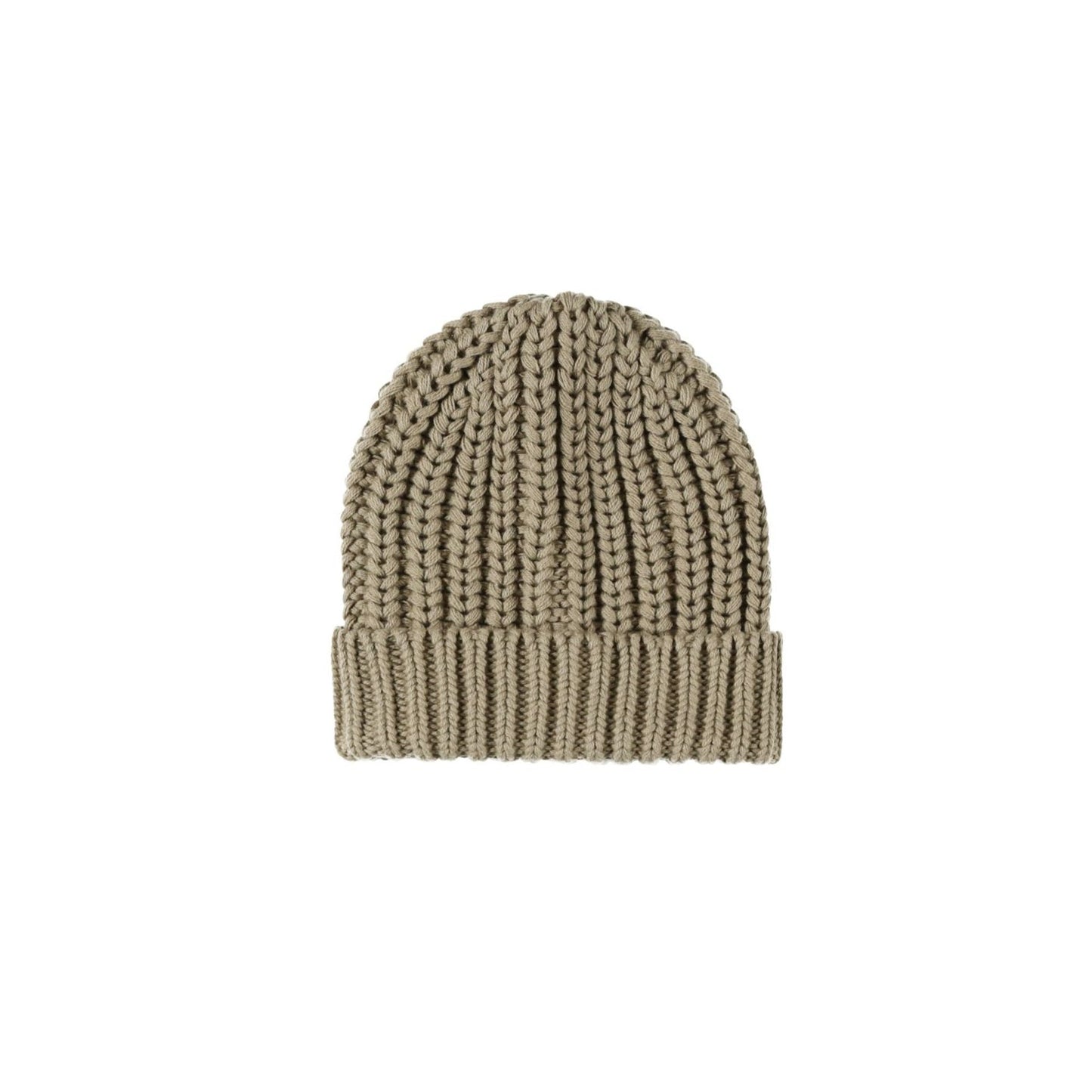 Chunky Knit Beanie - Olive