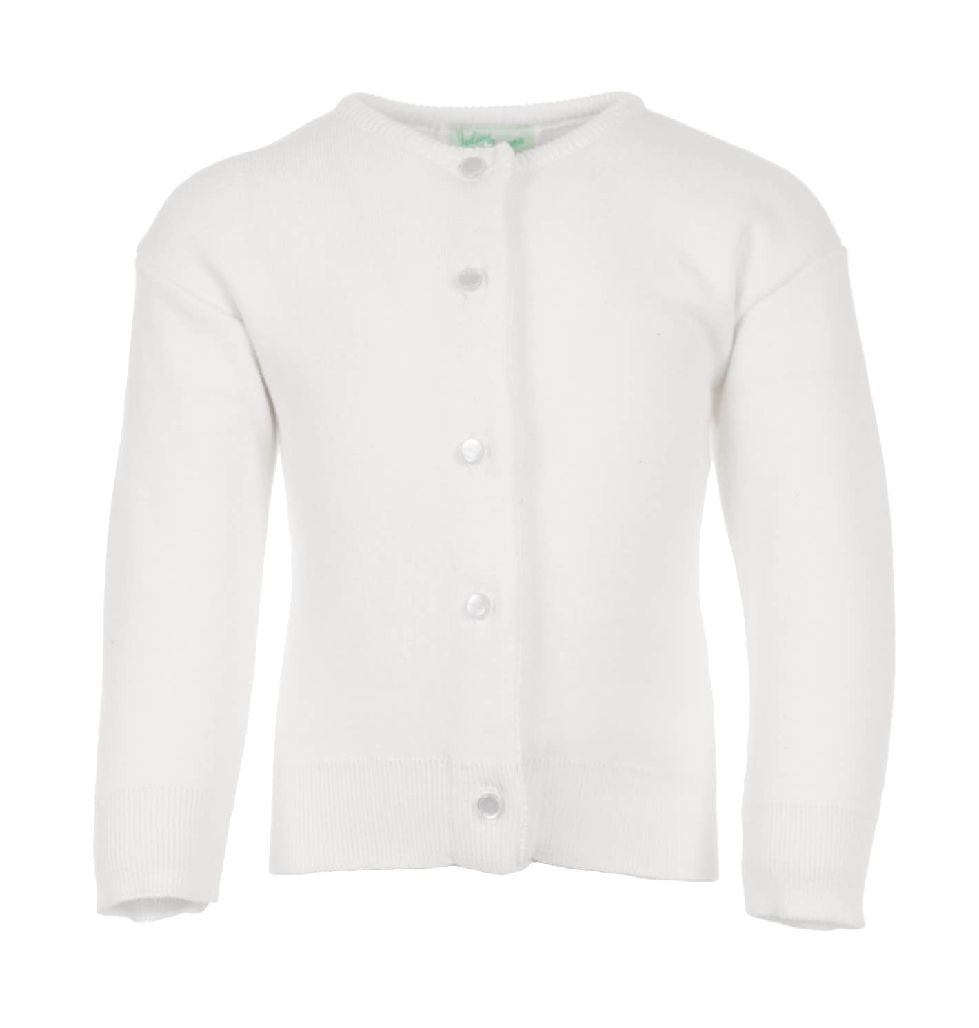 Cotton Cashmere Cardigan - White