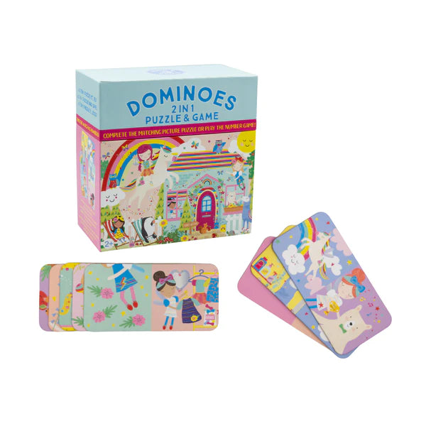 Rainbow Fairy Dominoes