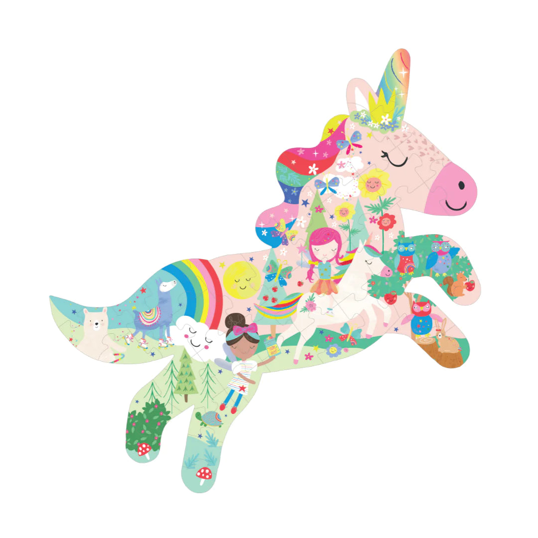 Rainbow Unicorn 40-Piece Puzzle