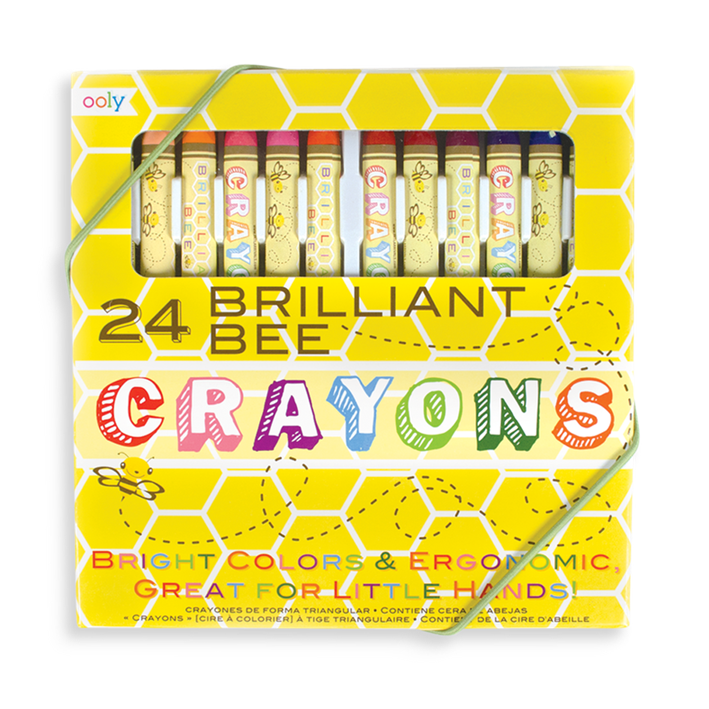 Brilliant Bee Crayons - Set Of 24