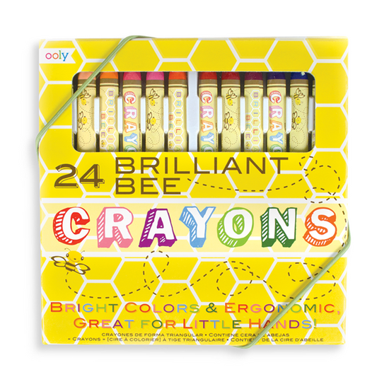Brilliant Bee Crayons - Set Of 24