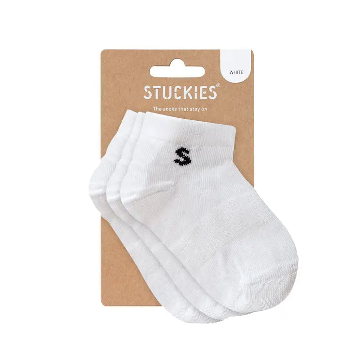 3-Pack White Sneaker Socks