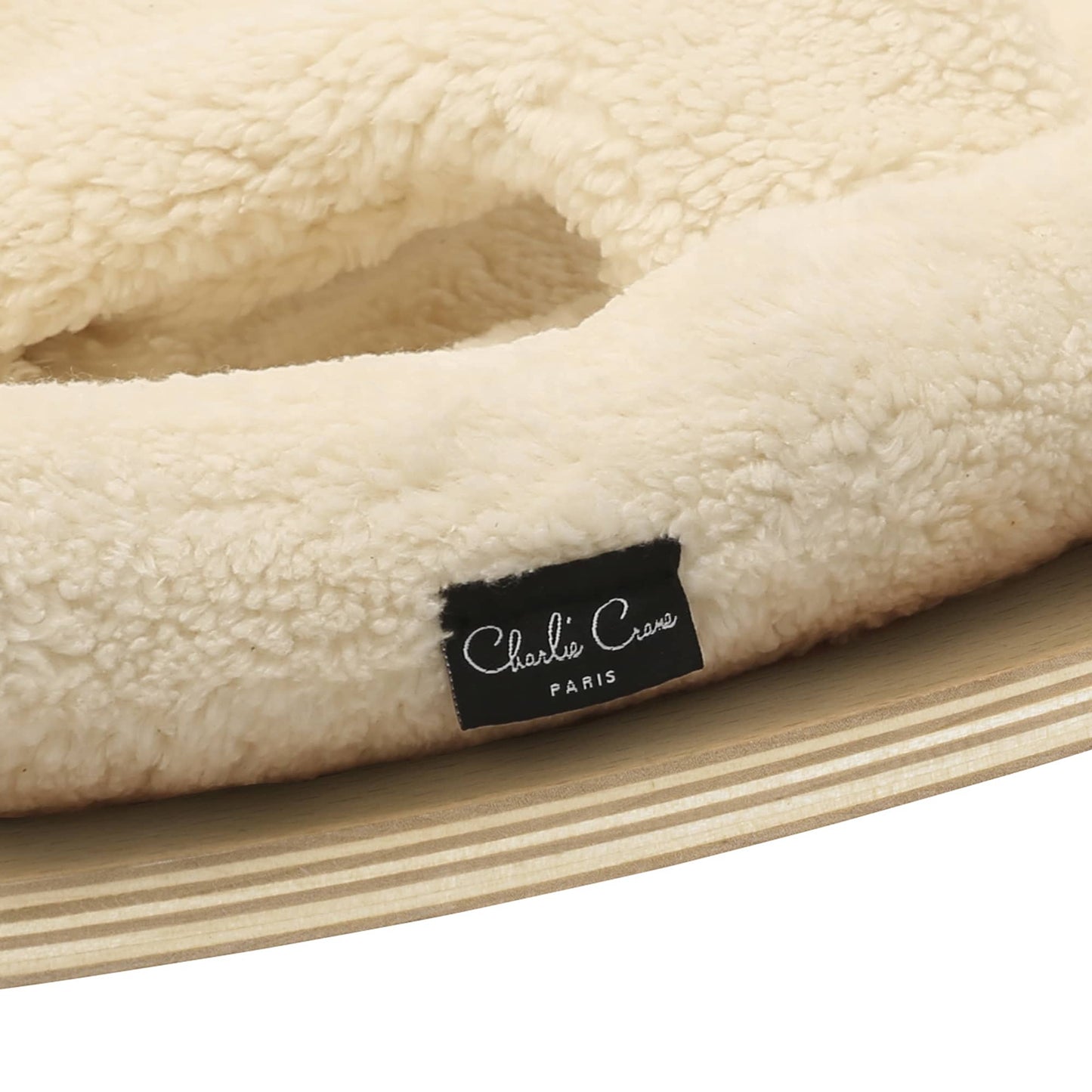 Baby Rocker LEVO with Fur Milk Cushion