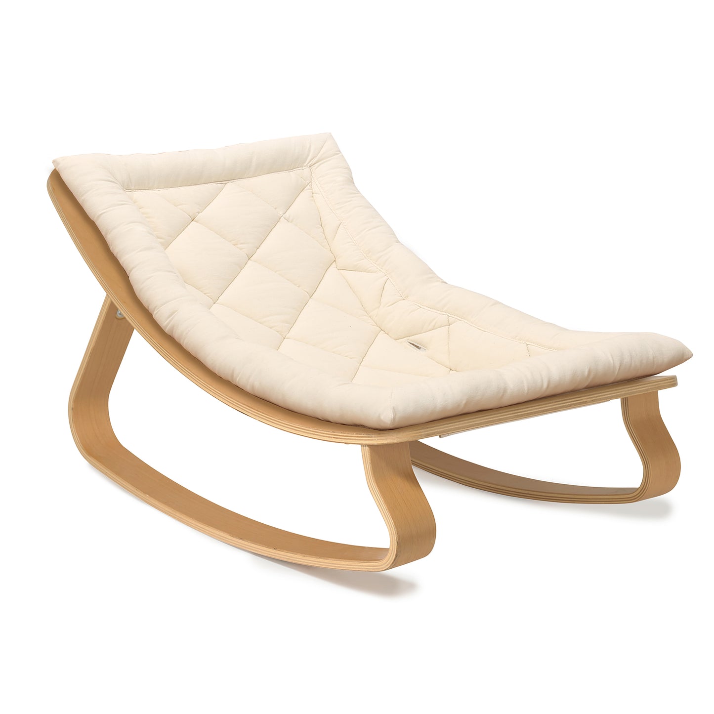 Baby Rocker LEVO With Organic White Cushion