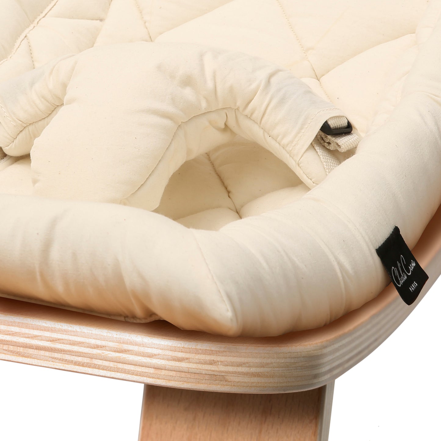 Baby Rocker LEVO With Organic White Cushion