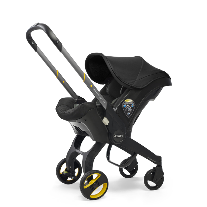 Infant Car Seat & Stroller with LATCH Base - Nitro Black