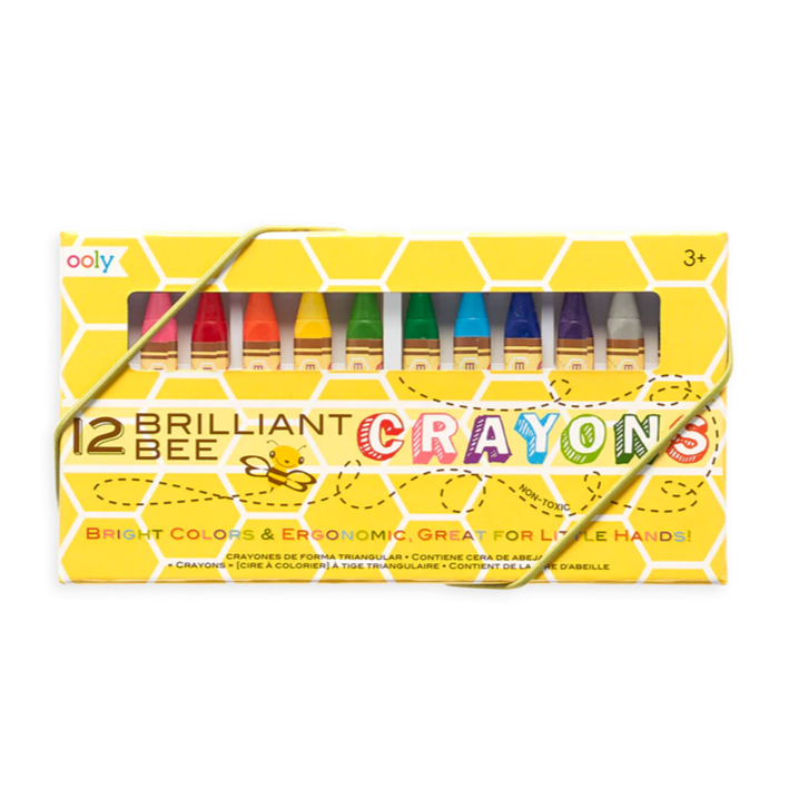 Brilliant Bee Crayons - Set Of 12