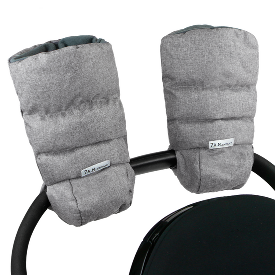 Warmmuffs - Heather Grey Fleece