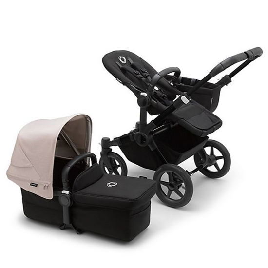 Donkey 5 Mono Stroller - Misty White & Black Frame