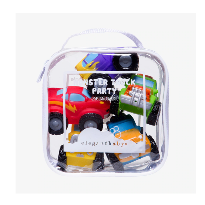 Monster Truck Party Squirties Bath Toys