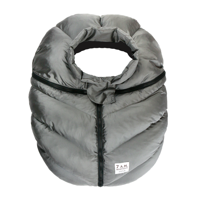 Car Seat Cocoon - Metallic Grey