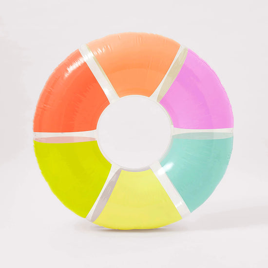 Pool Ring  - Rainbow Gloss