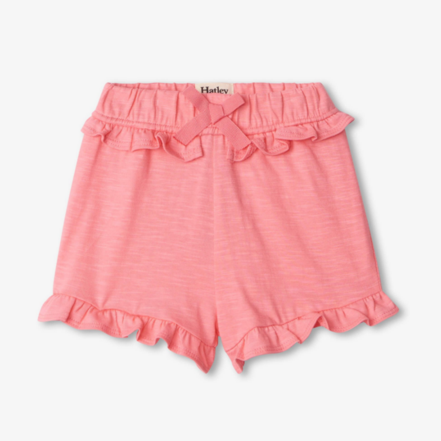 Pink Baby Ruffle Shorts