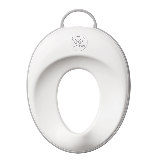 Toilet Training Seat - White & Gray