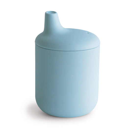 Silicone Sippy Cup - Powder Blue