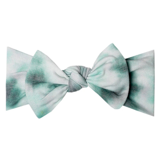 Knit Headband Bow - Bahama