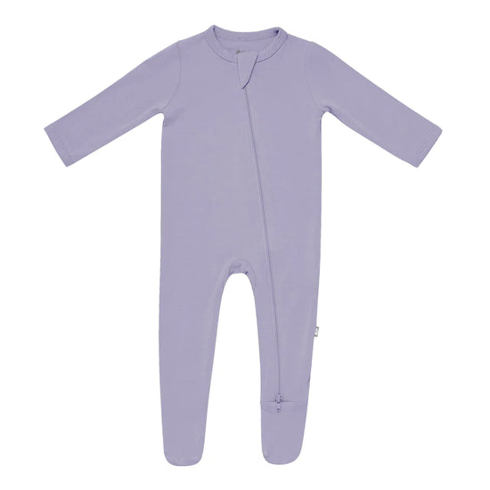 Zippered Footie - Taro